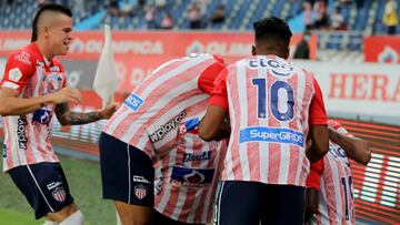 Junior de Barranquilla derrot&oacute; 4-2 a Once Caldas por la fecha 6 de la Liga BetPlay en el Metropolitano. Goles de Carmelo, Rosero e Hinestroza (X2).