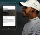 Hamilton crítica a la Fórmula E por algo que pasó el 2014