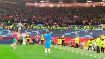 Seguirá emocionando a Oblak dentro de 30 años: pelos de punta desde donde está grabado