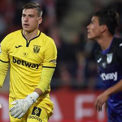 Lunin debuta en Liga