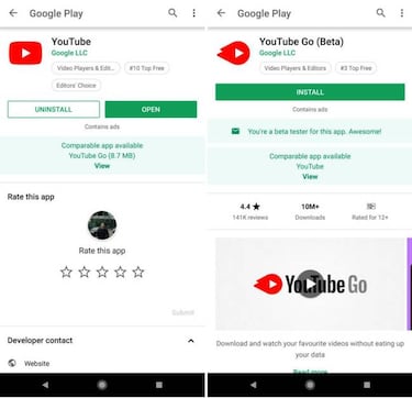 Así es como Google Play te ayudará a ahorrar espacio en tu móvil