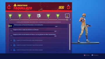 Fortnite Battle Royale - Temporada X: desafíos de prestigio de Taquillazo