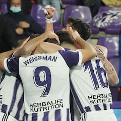 Cuatro visitas del Mirandés y cuatro victorias del Pucela