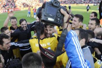 The best images: Osasuna celebrate promotion