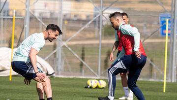 28/03/23 REAL VALLADOLID ENTRENAMIENTO
LUIS PEREZ E IVAN SANCHEZ