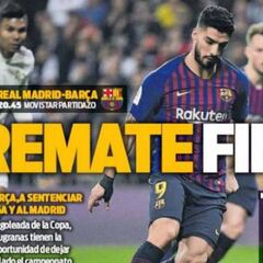 La prensa catalana pide el 'descabello' para el Clásico