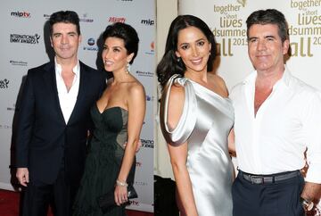 Simon Cowell, con Mezhgan Hussainy y Lauren Silverman