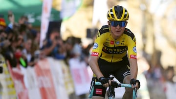 Tolhoek, en una carrera con el Jumbo.