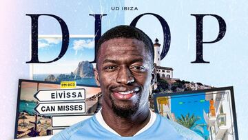 Pape Diop, músculo y veteranía para la medular del Ibiza