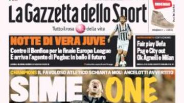 La prensa mundial personaliza el triunfo atlético: "Bestial, Cholo"