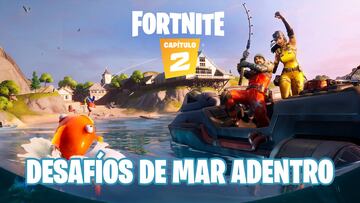 Fortnite Cap&iacute;tulo 2 - Temporada 1: gu&iacute;a de desaf&iacute;os de Mar Adentro