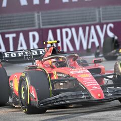 Sainz sale a por la pole y Verstappen se desespera