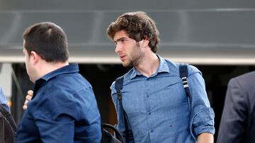 22/05/16 LLEGADA BARCELONA HOTEL EUROSTAR 
SERGI ROBERTO 
VIAJE A MADRID FINAL COPA DEL REY