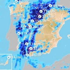 ¿Qué es una vaguada meteorológica y cómo se produce el fenómeno atmosférico que deja lluvias en la Península?