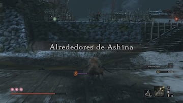 Sekiro: Shadows Die Twice - Alrededores de Ashina en guerra