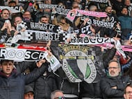 Partido de Liga Hypermotion entre el Burgos CF y el CD Mirandes celebrado en el estadio ‘El Plantío.
07-03-2026 - RICARDO ORDÓÑEZ