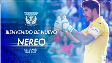 Nereo Champagne llega cedido al Legan&eacute;s.