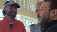 Brereton se topa con Felipe Avello en el aeropuerto y su diálogo en ‘inglés’ ya es viral