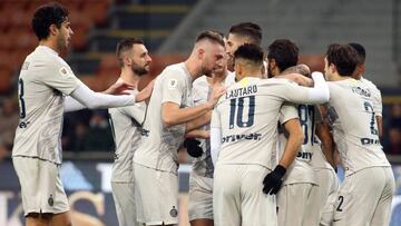 El Inter destroza al Benevento en el desierto de San Siro