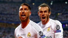 Sergio Ramos opened the scoring for Real Madrid in Milan