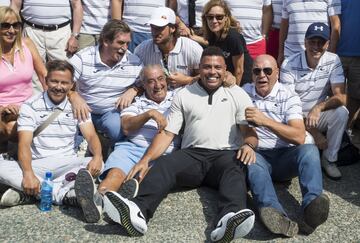 Ronaldo, protagonista en el torneo de golf benéfico de El Escorial