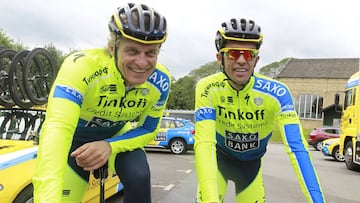 Tinkov no suelta a Contador: "Aprende de Cancellara..."