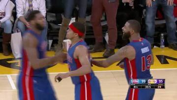 Resumen del Detroit Pistons - Los Angeles Lakers