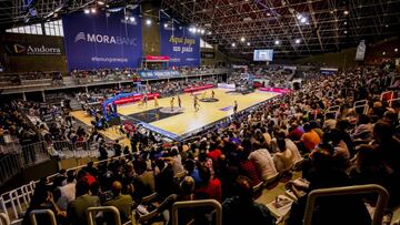 El pabellón del MoraBanc Andorra.