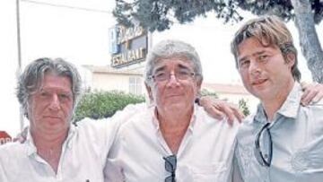 <b>LA COMIDA DE LA RENOVACIÓN. </b>Tras cerrar su renovación, Mauricio Pochettino y Feliciano di Blasi se fueron a almorzar con Dani Sánchez Llibre en el restaurante Hispania. Brindaron por el futuro.