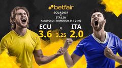 Ecuador vs. Italia: horario, TV, estadísticas, clasificación y pronósticos