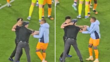 Mbappé’s incredible gesture: stops security to let fan who invaded the pitch take a photo