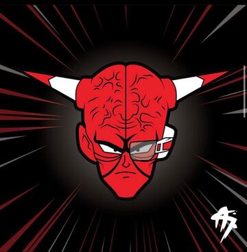 El incre¨ªble resultado de mezclar los logos de la NBA con Dragon Ball