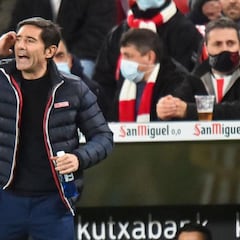 Marcelino: "El fútbol nos está dando muy poco"