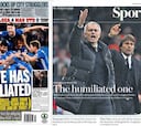 La prensa inglesa carga contra Mourinho: "The humiliated one"