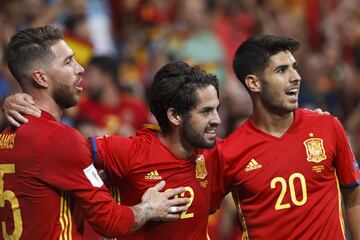 Isco también anotó el 2-0.
