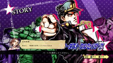 Captura de pantalla - JoJo&#039;s Bizarre Adventure All-Star Battle (PS3)