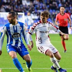 Deportivo-Albacete: goles, resumen y resultado