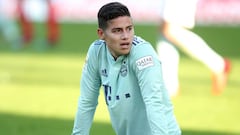 James Rodr&iacute;guez, volante colombiano en Bayern M&uacute;nich