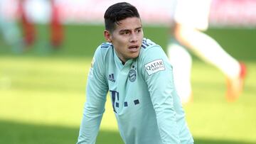 James Rodríguez, volante colombiano en Bayern Múnich