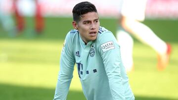 James Rodr&iacute;guez, volante colombiano en Bayern M&uacute;nich