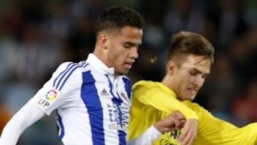 Diego Reyes ha jugado 11 de 19 partidos de la Real Sociedad en la actual temporada.