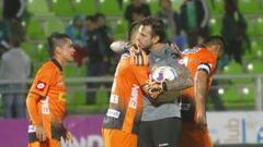 Jugadores de Cobreloa celebrando uno de sus triunfos