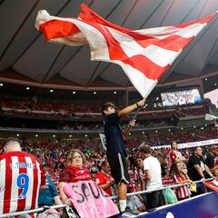 El Atlético, desbordado por su afición