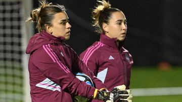 Goalkeeper Cata Coll made her senior debut for Spain in the Round of 16 tie against Switzerland. She is competing for a place with Misa Rodríguez and Enith Salón.