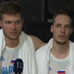 El capitán de Eslovenia 'avisa' a España tras saberse que les grabó de fiesta una española