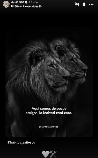 Ceballos, mensaje enigmático