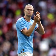 Los millonarios bonos que puede recibir Haaland al final de temporada con el Manchester City