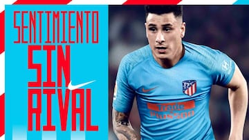 La segunda equipaci&oacute;n del Atl&eacute;tico de Madrid para la temporada 2018/2019.