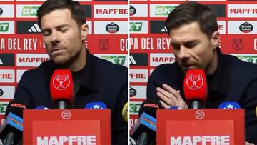 El lapsus de Xabi en un momento en el que no le pasan ni una: gazapo viral