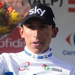 Sky confirma que Egan Bernal sufre fractura de clavícula